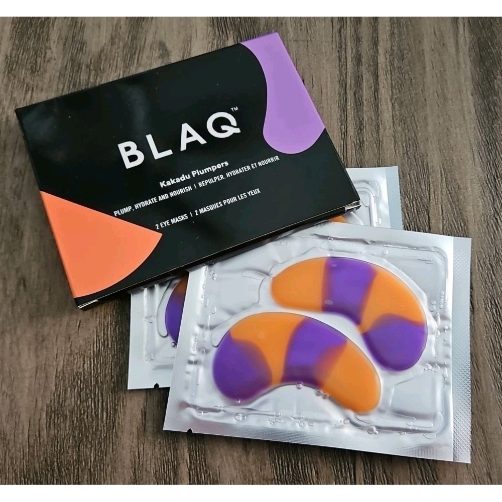 Blaq Kakadu Plumping Eye Mask Pair NEW - 2 Eye Masks